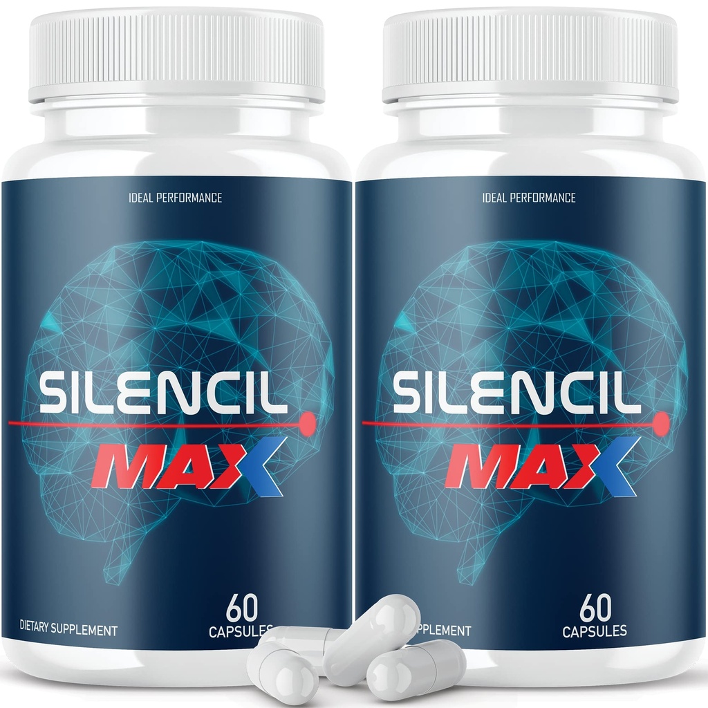 IDEAL PERFORMANCE (2 Pack) Silencil Tinnitus Max Supplement Pills Silencio Silencile (120 Kapseln)