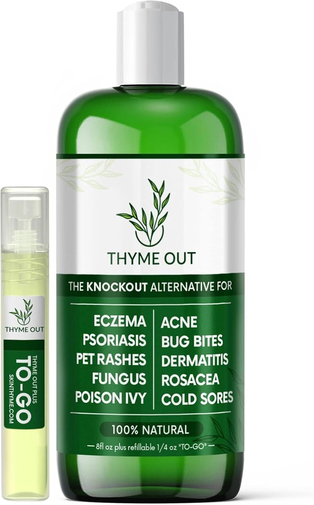 Alle natürlichen Eczema Behandlung- Psoriasis Behandlung - eine All-in-One Lösung für Akne, Dermatitis, Rosacea, Kalte Sores, Pet Rashes, Bug Bites und Gift Ivy - Anti-Itch Spray für juckende Hautentlastung