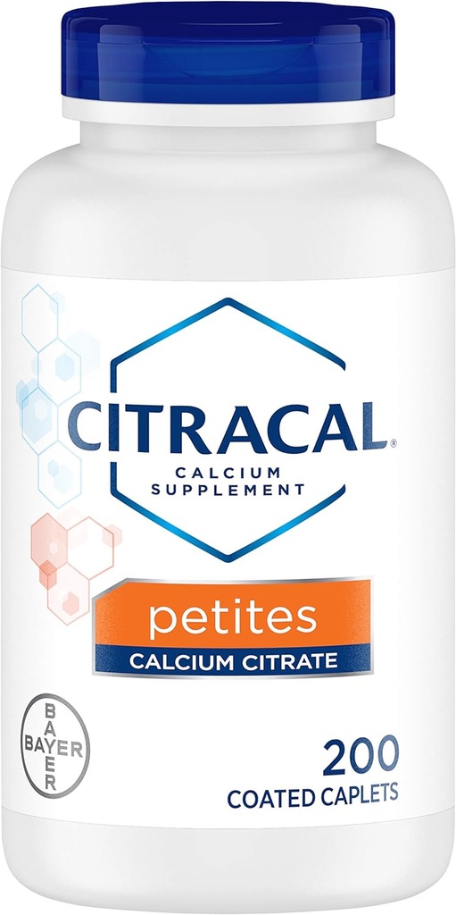 Citracal Petites mit Vitamin D3 Tabletten 200 Count - Packung von 3