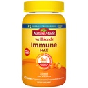 ImmuneMAX Gummies, Vitamina C 1000mg + Zinco, Selenio, & Vitamina D3 5000 IU, Integratore di supporto immunitario, 42 Gummies