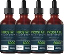 gouttes de traitement de la prostate - gouttes de soulagement de la prostate, gouttes de plantes naturelles de la prostate (4pcs)