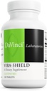 DAVINCI Labs Vira-Shield - Integratore alimentare per sostenere il ditox, il sistema immunitario e la funzione GI sano* - con noce nera, assenzio, foglia d’oliva, PAU D’Arco e altro ancora - senza glutine - 120 compresse