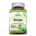 Herbal Secrets Bacopa Powder 500 Mg 90 Veggie Kapseln Ergänzung | Non-GMO | Gluten Free | Made in USA