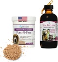 Vitality Science Flex N Free + Vital Pet Lipids for Dogs | 2 Part Program | promuove lo sviluppo e la salute comune | Allevia la stanchezza | Supporto neurologico e ormonale | 100% sicuro (large)