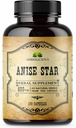 HERBALICIOUS Star Anise Integratore alimentare – 100 Capsule Estratto di Anice per Uomini e Donne – Naturale 1000mg Formula Potente con Nessun Filler, Preservativi – Resistenza Immune, Ricco di Antiossidanti