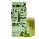 Copina Co. Matcha Beauty Vegan Collagen Booster Bevande Blend: Base vegetale Collagen Support Smoothie Drink Vegan Blend Variety Pack | Matcha Flavor | 10 singoli Stick Pack per cartone