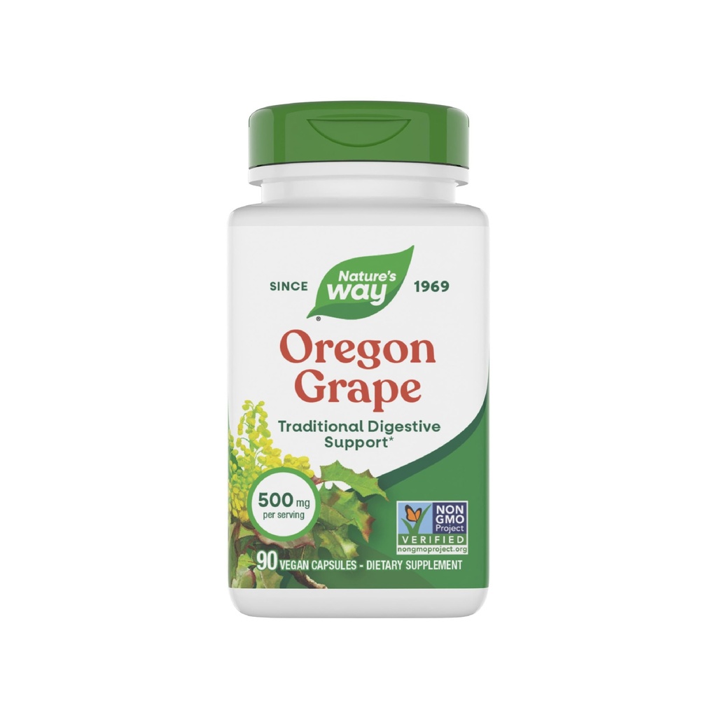 Nature's Way Oregon Grape, Traditionelle Verdauung Remedy* Ergänzung, 90 Vegan Kapseln