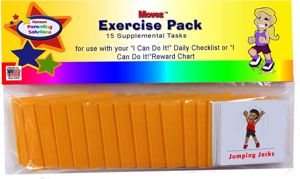 Kenson Kids Movez Pack d'exercices supplémentaires pour le "I can do it!"