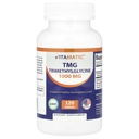 Vitamatic TMG Integratori 1000mg - Trimethylglycine - Betaine Anhydrous - 120 Compresse - 120 Serve - Non-OGM & Gluten Free