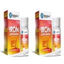 Ferrous SULFATE/Pediatric Drops für Kleinkinder und Kleinkinder Iron Supplement (2-Pack)