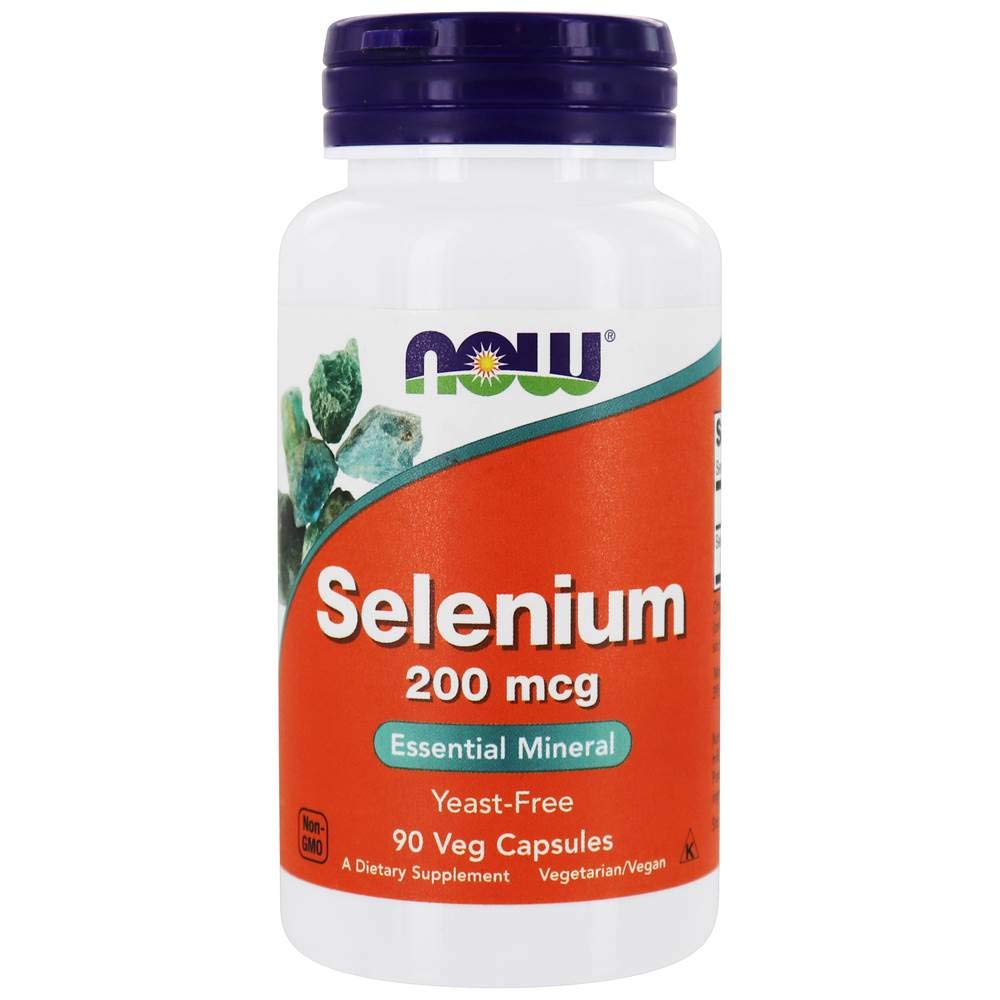 Selen 200 mcg Yeast Free 90 Kapseln (Pack von 2)