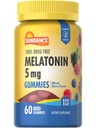 Sundance Melatonin Gummies 5mg | 60 Count | Mixed Berry Flavor | Vegan, Non-GMO & Gluten Integratore gratuito per adulti
