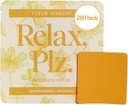 Fleur Marche Relax, Plz Botanical Supplemento Patch - Relaxing & Relaxing Wellness Patch con Ashwagandha, Camomilla e altri potenti Adaptogens - Alta Biodisponibilità - 28 Patches