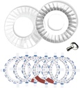 Zusätzliche Pill Dispenser Tray mit Dosierung Ringe und Ersatzschlüssel NUR-Zusätzliche Medikamente Organizer Pille Organizer für MED-E-LERT Automatische Pillenspender NICHT Kompatibel mit XL MED-E-LERT
