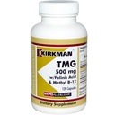 TMG (trimetilglicina) 500 mg w/acido flolinico & B12 capsule - capsule Hypo 120