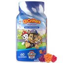 L’il Critters Paw Patrol Gummy Vites Daily Gummy Multivitamin per bambini, Vitamina C, D3 per Supporto Immune Ciliegia, Arance e Mirtilli, 60 Gummies