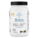 Dr. Tennant's Restore Vanilla Veggie Protein | Premium Plant-Based Protein - 100% naturale e Omega 3 Fusion, Compreso Pea Protein Isolate - Low Carb, Keto, Dairy Free - 30 giorni di alimentazione