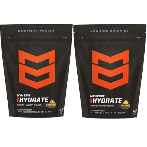 MTN OPS Hydrate de mangue pêche + groupe d'ananas