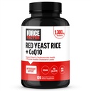 FORCE FACTOR Red Yeast Rice + CoQ10 Ergänzung für Antioxidans Support, Non-GMO, Vegan-Friendly, Premium-Qualität, 120 Kapseln