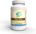 Priorità Una Vitamine Mega Stress 120 Tablets - B Vitamin Complex con i benefici dell'adrenale