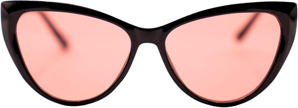 FL-41 Vetro di emicrania Lente transitorie per Sensibilità di luce interna / esterna & Photophobia Cat Eye Hardcase