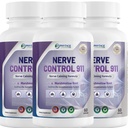 Nerve Control 911 - Integratore naturale per la salute Nerve - 3 Pack