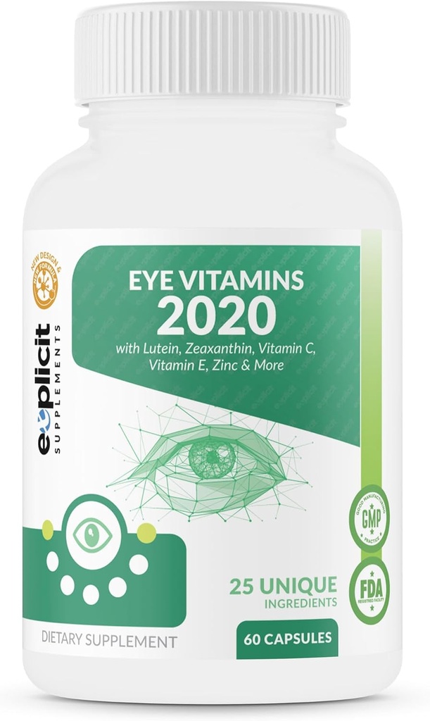 Integratori eXpliciti Eye Health & Vision Support - Vitamine Occhiali 2020