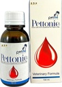 PETTONIC 100 ML. Tonico Pet Booster Liquid Dog Supporto Sangue Ferro Supplemento per cani e gatti Puppies Kitten Food Multi Vitamine Folic B6 B12 Promuove la cella di sangue rossa, l'energia e l'immunità di aumento veloce