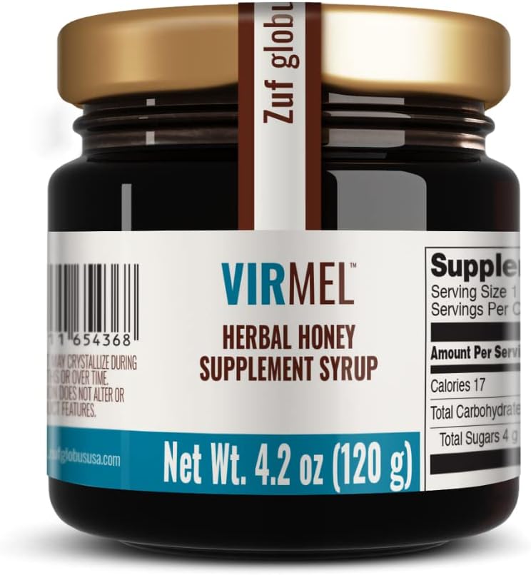 Zuf Globus: VirMEL | Supporta una risposta immunitaria sana | Tutti Natural | Honey Supplement | Botanicals
