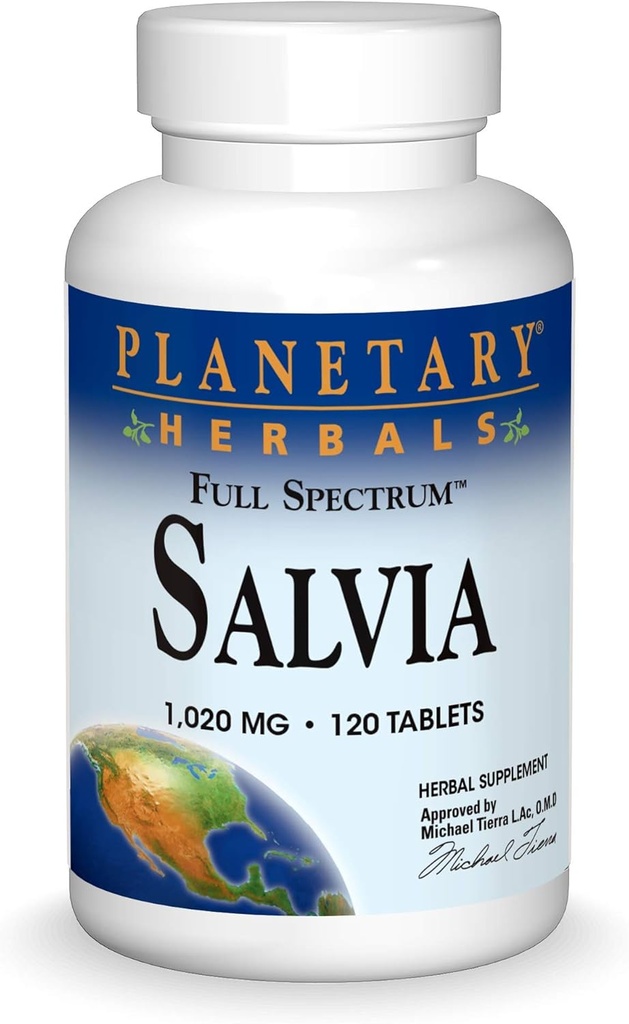 Planetarische Kräuter, Salvia, 1.020 Milligramm, 120 Tabletten