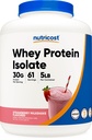 Isolato di proteine del siero di Nutricost (Strawberry Milkshake) 5LBS