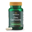 Swanson Ultra Zinc Carnosine (PepZinGI) - 60 Capsules - Supplément naturel pour la santé gastrique, le soutien digestif et l'équilibre microbien de l'estomac