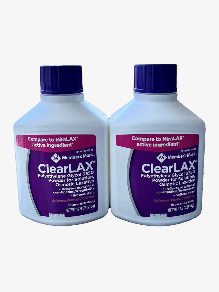 Mark Clearlax 2 Pack 17.9-Ounces ciascuno