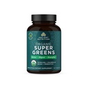 Antica Nutrizione Super Verdi con Probiotici, Compresse Superfood Organiche fatte da Spirulina, Clorella, Moringa, e un Probiotico Resiliente, 30 Serve, 90 Conte