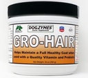 Dogzymes GRO-Hair für die Länge des Mantels oder des Featherings, des schnellen Mantelwachstums oder wenn sparse Coat und/oder Bald Spots einfüllen müssen.