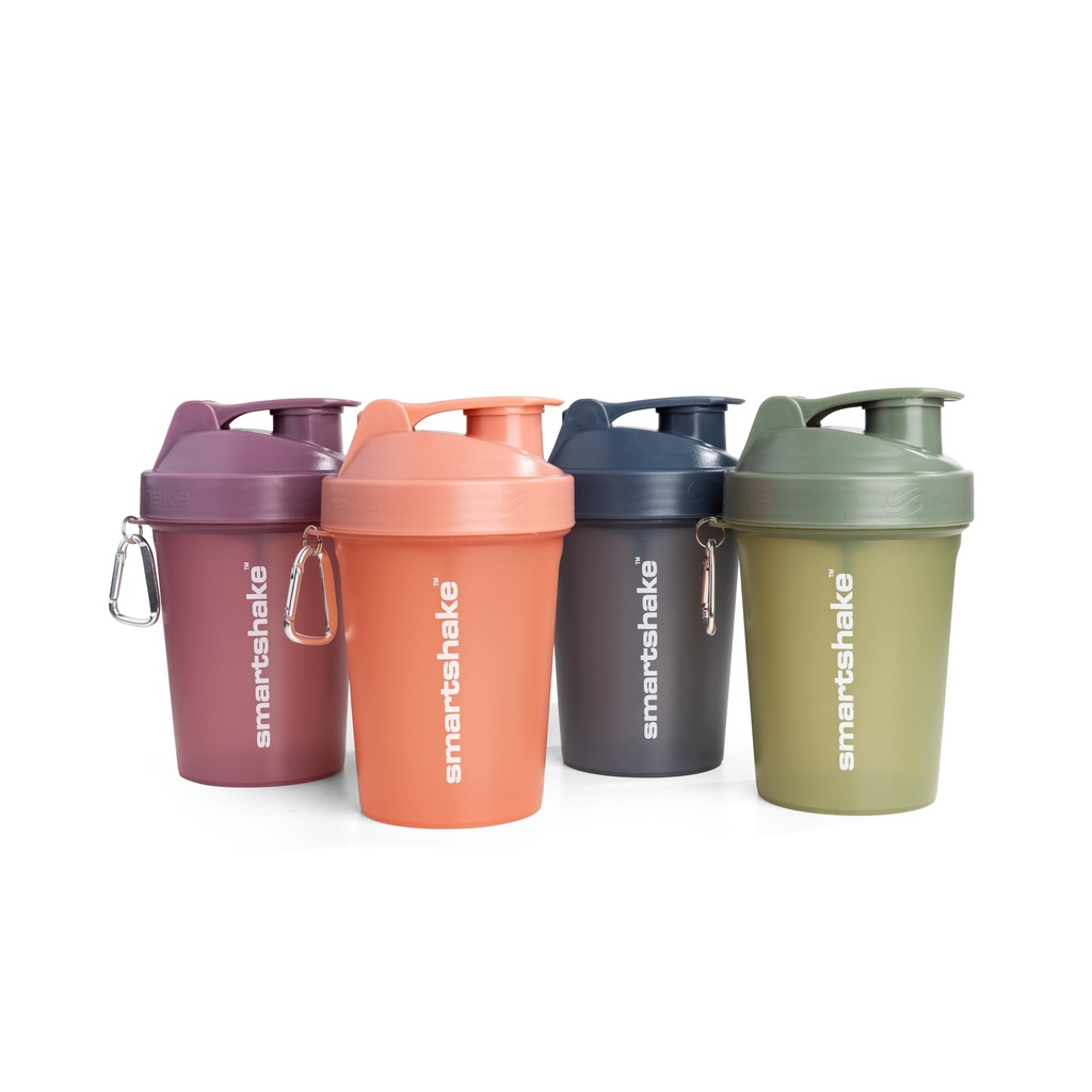 Smartshake Protein Shaker Bouteille pour les mélanges de protéines - 4 Pack - 13,5 oz
