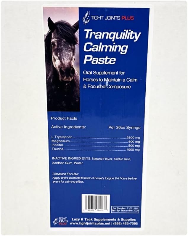 Tranquility Paste für Pferde - 12 Count