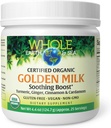 Ganze Erde und Meer von natürlichen Faktoren, Goldene Milch beruhigenden Boost mit Kurkuma, Ginger & Mehr 4.4 Unze Pulver