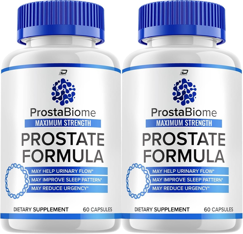 Prostabiome Supplement Advanced Energy Pills - Ergänzungen für Männer - Prosta biome Prostabiome für Männer Health Supplement, Prostabiome Bewertungen (2 Pack - 120 Kapseln)