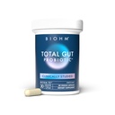BIOHM Total Probiotic, 30 Billion CFU Daily Probiotics for Women & Men (30 Count) hilft bei der Reduzierung von Gas und Bloating, unterstützt Verdauung & Total Gut Health, Non-GMO, Vegan