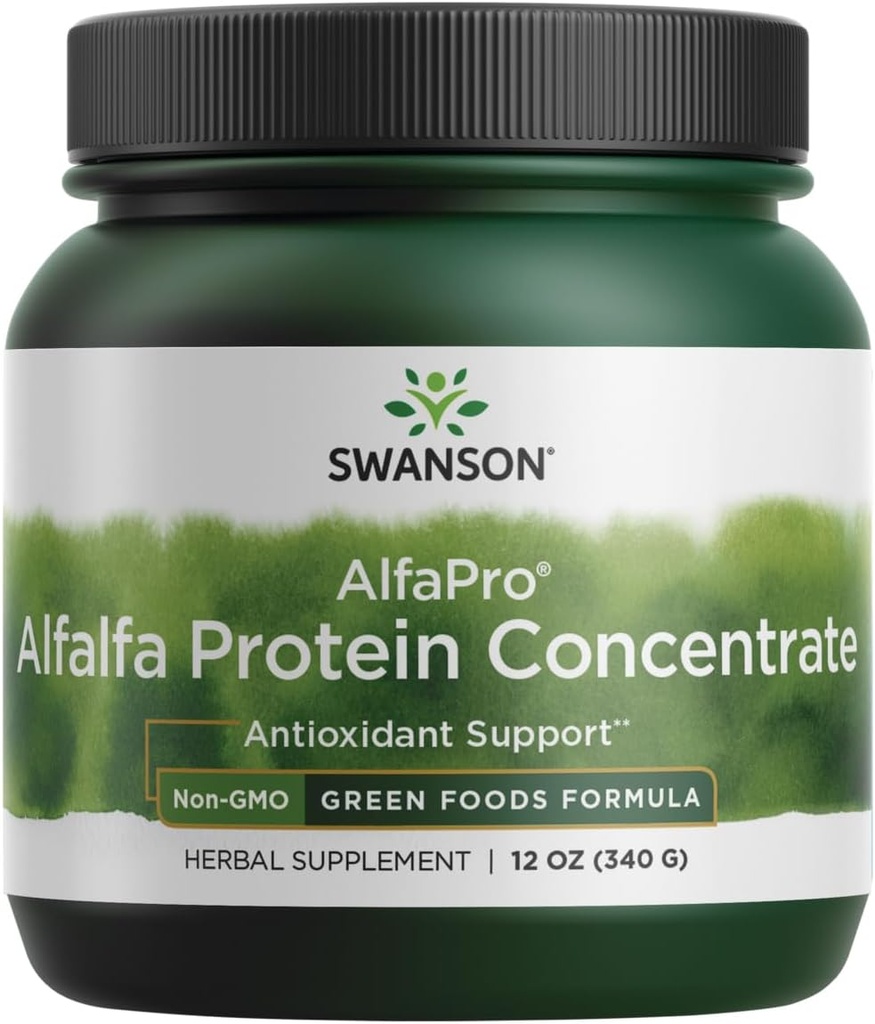 Swanson Alfapro Non OGM Alfalfa Protein Concentrato 12 oncia (340 g) Pwdr