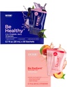 BeMe BeHealthy & BeRadiant Peach Bundle - Flüssige Probiotika & Flüssige Collagen Getränke Beilagen