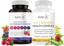 Women's Wellness Duo - 4-in-1-Gesundheitskomplex & Antioxidans Ergänzung für Hormonal Balance,Skin & Energy,Menopause & Immununterstützung-Vegan Kapsel