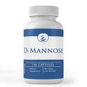 Ingrédients originaux purs D-mannose, (100 capsules) Toujours pur, sans additifs ou remplisseurs, laboratoire vérifié