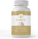 Pure Original Zutaten Knoblauch Kapseln, (100 Kapseln) Immer rein, keine Additive oder Füllstoffe, Lab Verified (100 Kapseln)