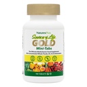 NaturesPlus Quelle des Lebens Gold Multivitamin - 180 Mini-Tabs - mit Vitaminen D3, B12 & K2 - Blut, Knochen & Immununterstützung - Vegetarisch & Glutenfrei - 30 Portionen