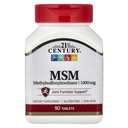MSM aus dem 21. Jahrhundert, 1.000 mg, 90 Tabletten