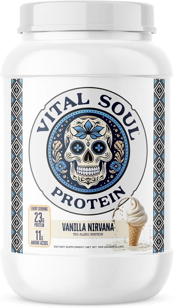 Protein Shake Powder, Whey Protein Powder, Vanilla Protein Powder, Best Protein Powder per Smoothies, Proteina Whey Protein, 23g Casein Protein Powder, 26 Servings