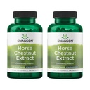 Swanson Horse Chestnut 22% Aescin (Standardisiert) 250 Milligramme 120 Kapseln (2 Packung)