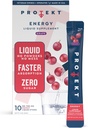 Protekt Zero Sugar Energy Drinks - Keto Natural Mix, Liquid Vitamin B Drink, Bio Koffein Blend, On-the-Go Liquid Pack, Zero Sugar Grape Energy Packets von Mark Healey, Pack of 10